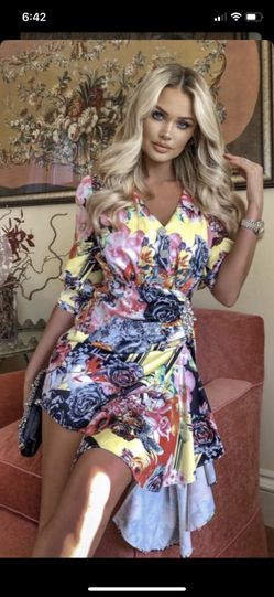 comino couture dress size L. BRAND NEW!