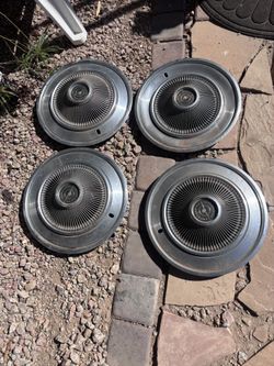 Thunderbird Hub Caps Vintage