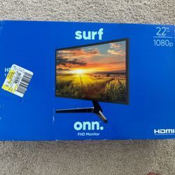 ONN FHD MONITER 22 Inch 1080p 