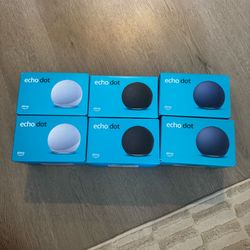 Amazon Echo Dots (brand new)