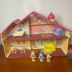 Bluey Family House Celebration Playset Dollhouse,  Furniture, Action Figures