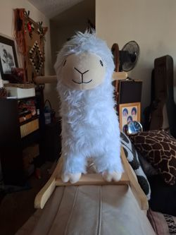 Baby's Rocking Horse Llama new