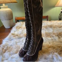 Luichiny 5 Inch Thigh High Duck Boots