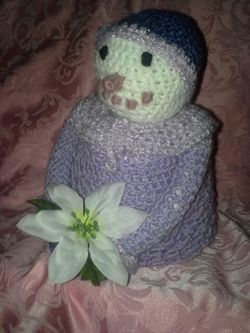 Crochet snowman