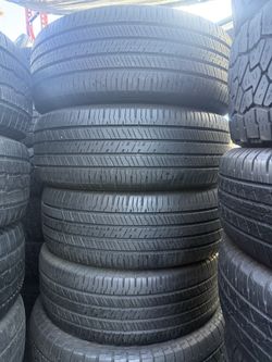4 used tires 265/70r16 Hankook 🤑free installation ‼️👌