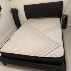 Full Size Bed Frames With Mattress Set All New Furniture Free Delivery Free Installed 