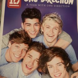 ONE DIRECTION SCRAPBOOK…$7.00