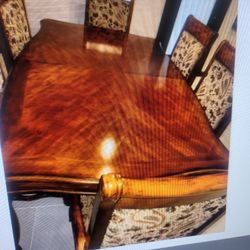 Dinner Set For 6 With China Cabinet 