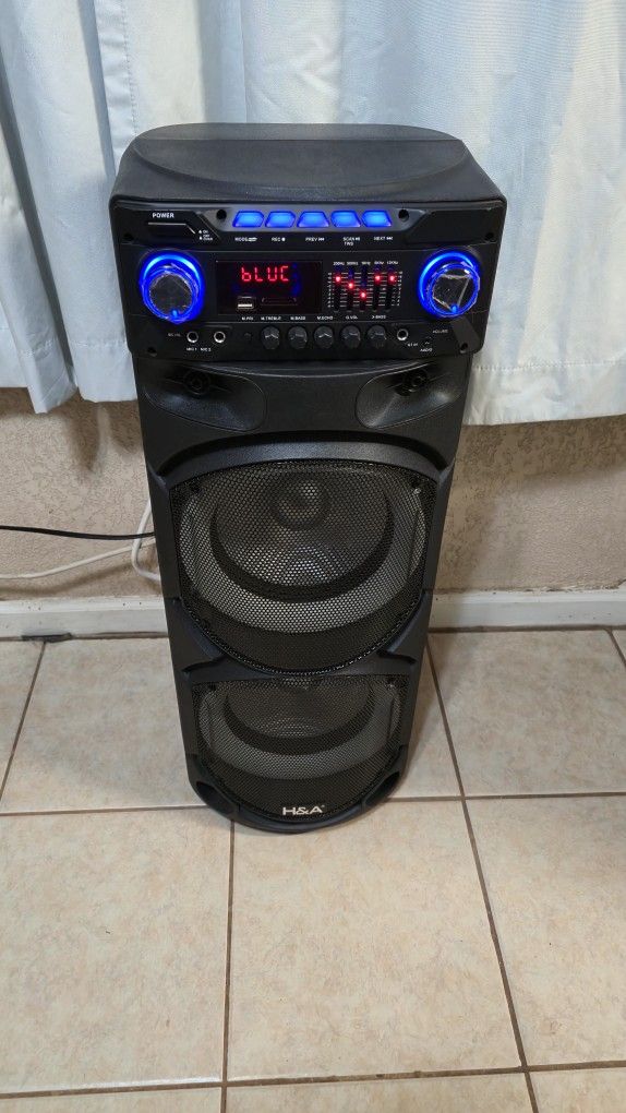 Like New H&A Rechargeable Portable Bluetooth Wireless Speaker