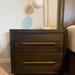 Solid Wood Night Stand X2