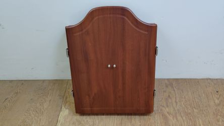 Dart Board with Cabinet