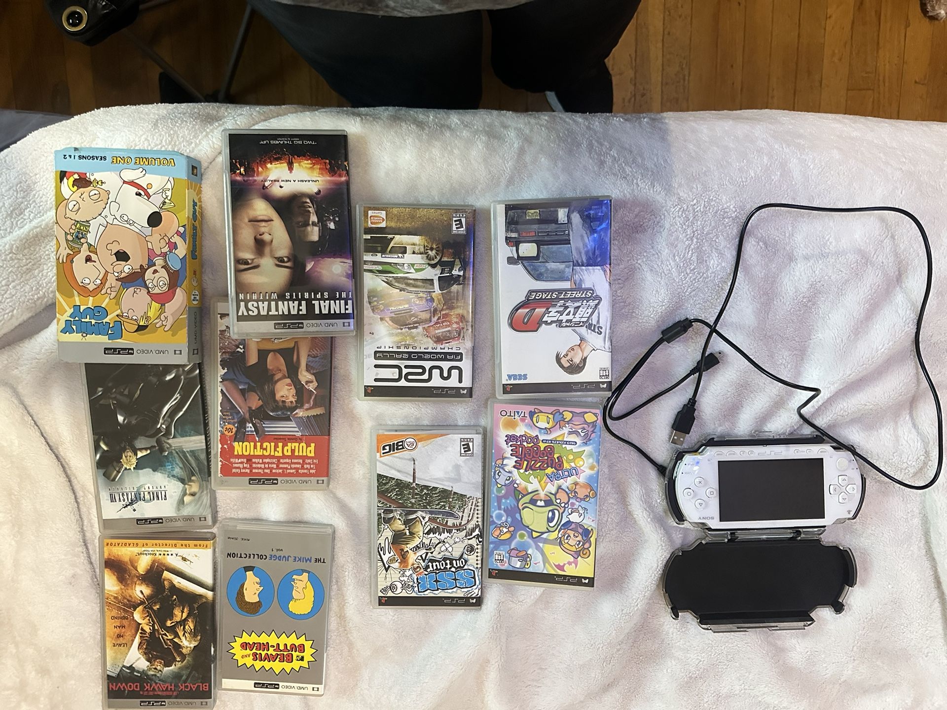 PSP Lot (white Japanese Version)