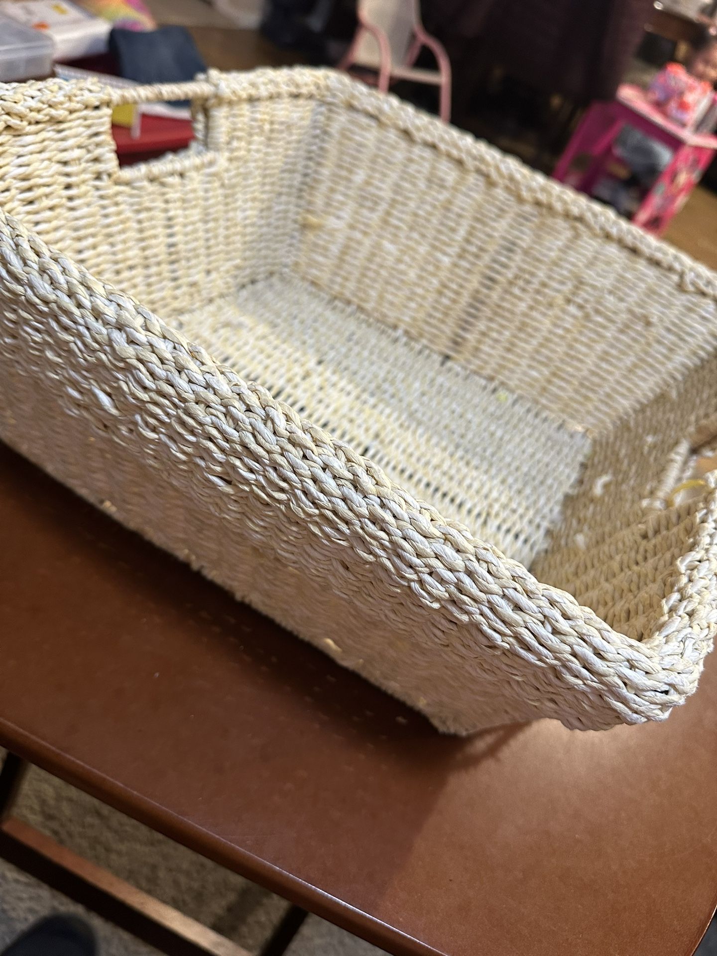 Square basket 15”x15”x 6”