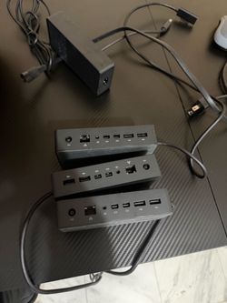 Microsoft Surface Dock 1661 Bu- Includes  Power Adapter,