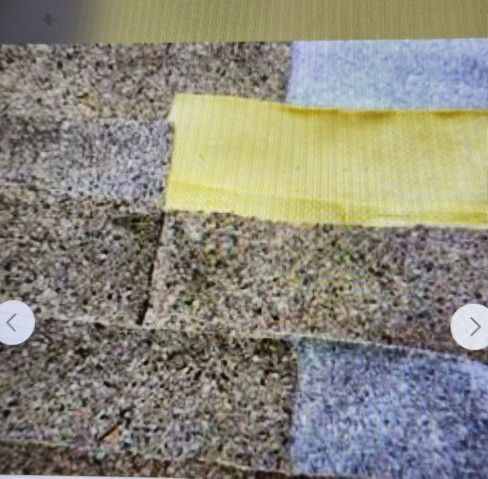 Lot of 13 Various Sizes Multi-color Pad Foam Cushions Material Cuttable, Foam Pad, Thickness Is  0,5"