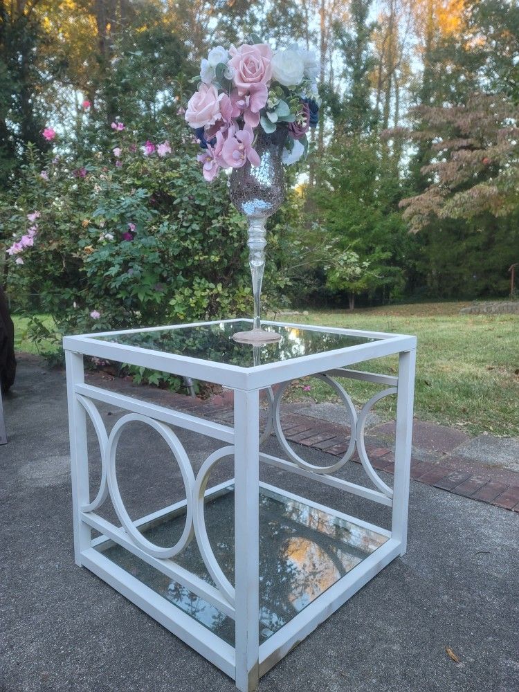 Mirrored Living Room Coffee Table