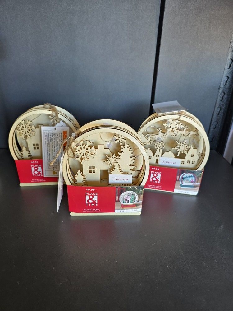 3 Christmas Crafts $3 Each