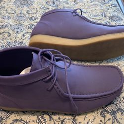Men’s Amali Brand Dark Purple Low Casual Boots Size 13