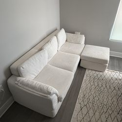 Boneless Modular Sofa & Ottoman