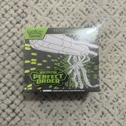 Pokémon Perfect Order ETB Brand New Sealed
