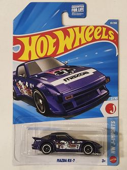 HOT WHEELS .  J-IMPORTS . 1980  MAZDA RX-7.