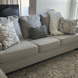 Sofa + Loveseat + Large Rug Set 