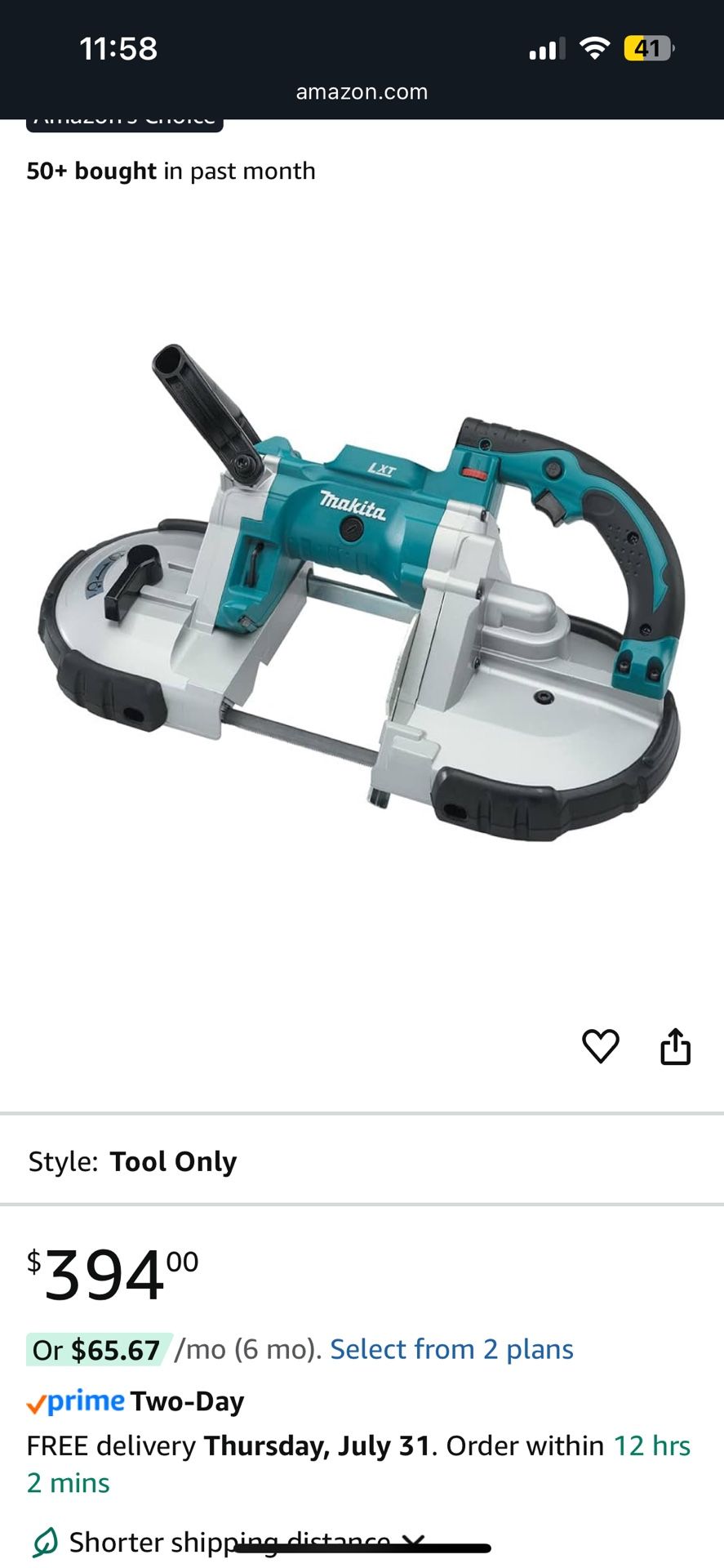Makita Band Saw