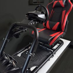 Racing Simulator Cockpit – Complete Setup – Plug & Play