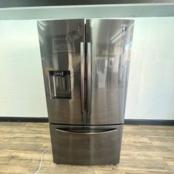 36” Samsung Black Stainless Steal French Door Refrigerator 