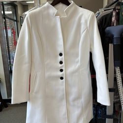 Fashionable White Coat 