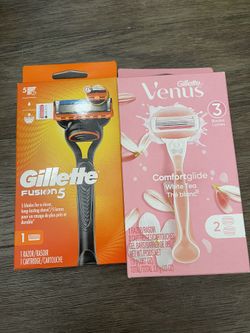 Gillette and Venus razors