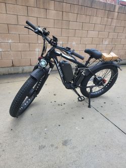 Ebycco 4000w peak Dual Motor electric bike