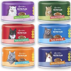 Queens Cat & Nutri Plan Korean Gourmet Cat Food Made With Freshly Caught Wild Tuna By Dongwon, Korea