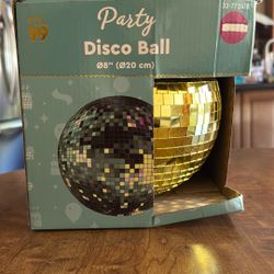 Disco ball “8 Inches Used 