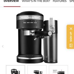 Kitchenaid Semi automatic Espresso Machine 
