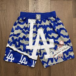 Mitchell & Ness MLB Jumbotron 2.0 Sublimated Shorts Los Angeles Dodgers