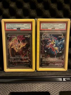 Jolteon V & Jolteon Vmax PSA 10 English