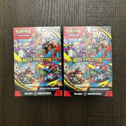 Pokemon TCG Mega Evolution Booster Bundle New Sealed
