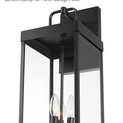 New Outdoor Wall Sconce