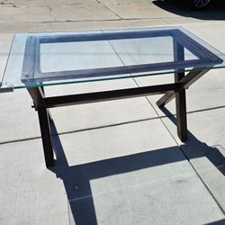 Pottery Barn Glass Table