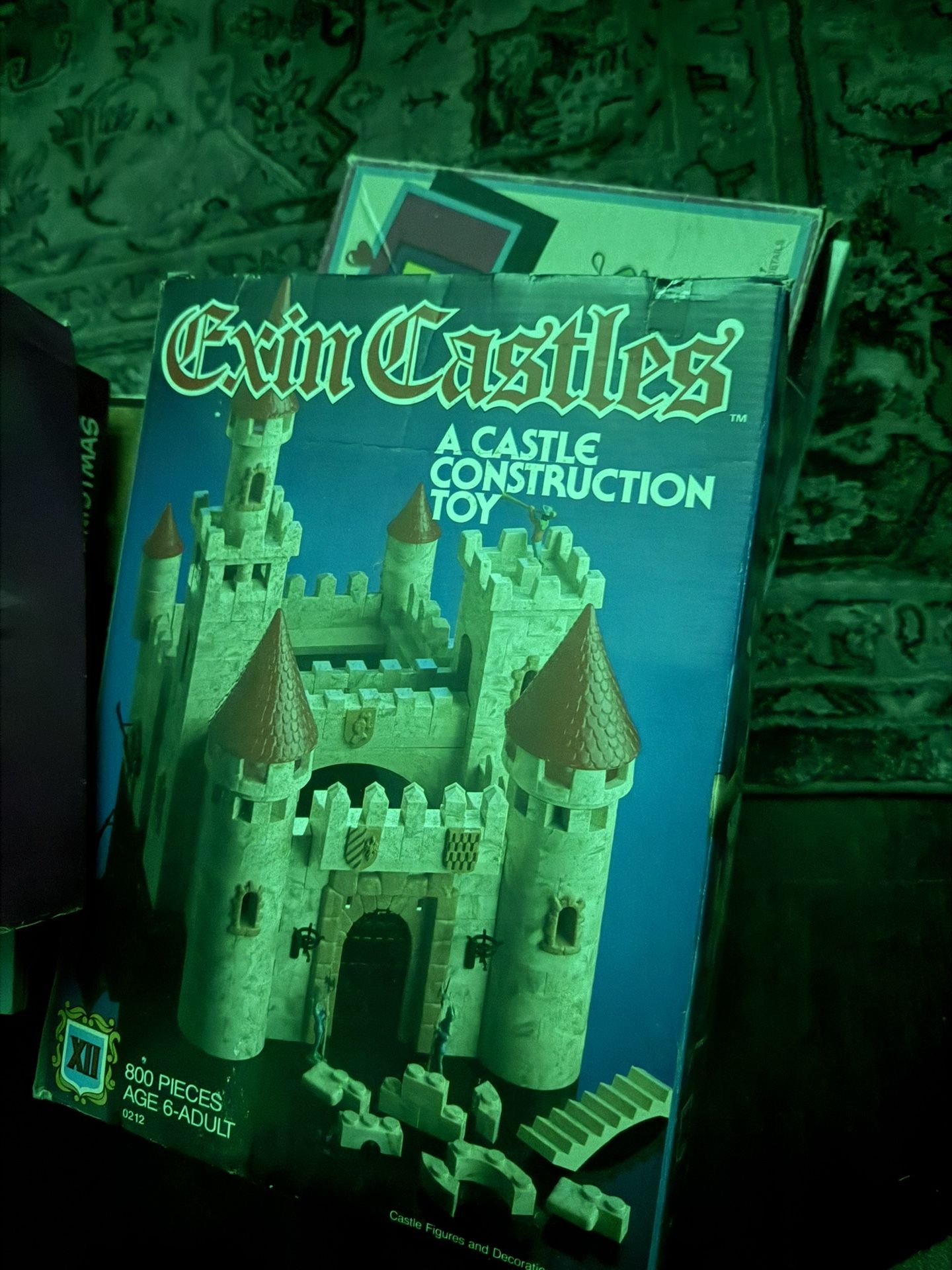 Vintage Exin Castles 0197 Used Building Blocks