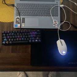 Mechanic Keyboard N Logitech Mouse G203 N Mousepad