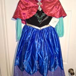 NEW w/tags Disney Princess  Anna of Arendelle dress up gown SIZE 5/6 $20