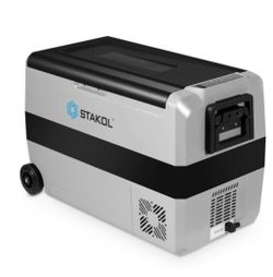 53 Quarts Portable Electric Car Cooler Refrigerator