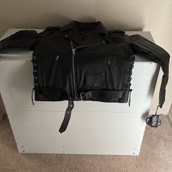 Large Leather Jacket