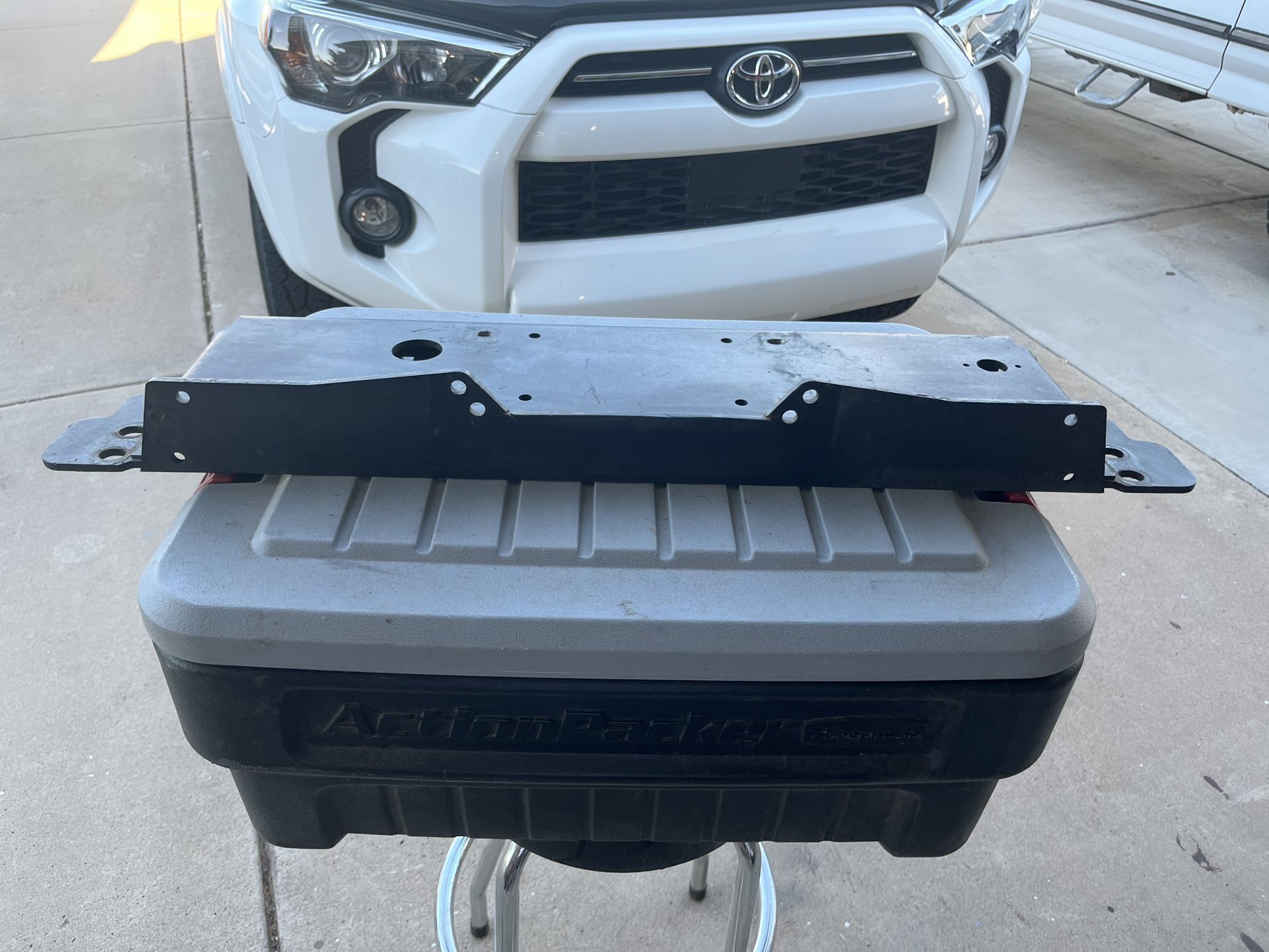 Jeep TJ Winch mount