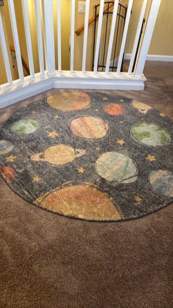 Planet kids carpet