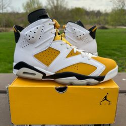 Jordan 6 Yellow Ochre Size 11 Men