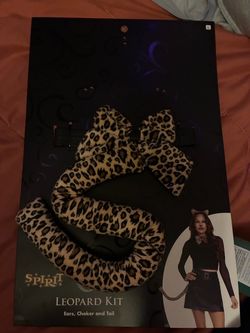 leopard/ cat ears