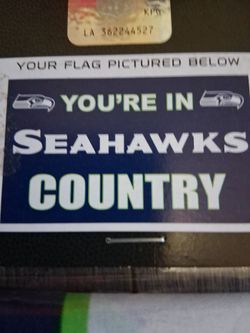 New Seattle Seahawks flag... if they're listed they're available